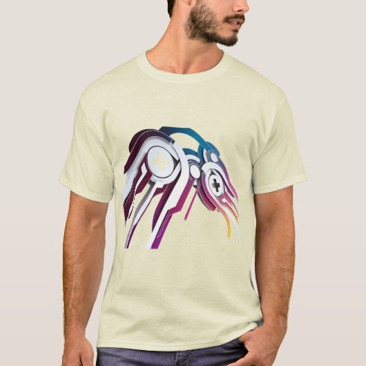 3D クラシック Tシャツ (正面)