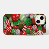 3D クリスマスボール iPhoneケース (裏面横)