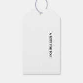 3D デイ・オブ・ザ・デッドのドクロ ギフトタグ (裏面)