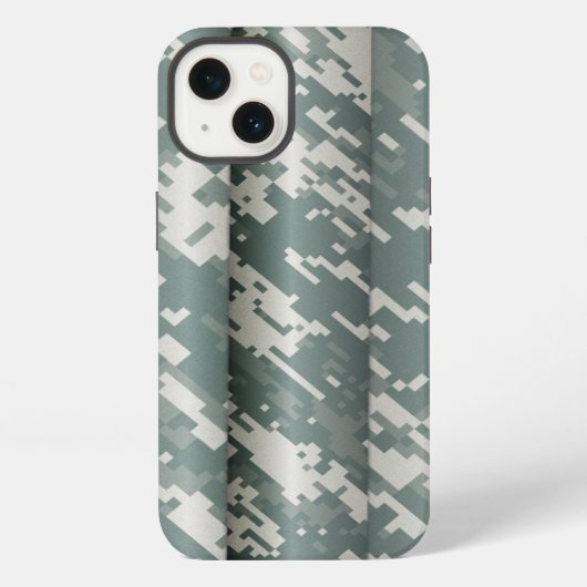 3D デジタル カモフラージュ iPhoneケース (裏面)
