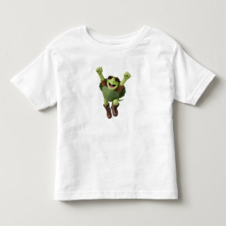 3D トーリン ベース グリーンシェル トドラーTシャツ