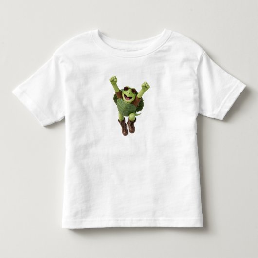 3D トーリン ベース グリーンシェル トドラーTシャツ (正面)
