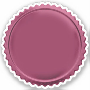 3D ピンク箔スターバースト エクセレンス賞 メダル シール