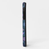 3D フラクタル アート パターン ターコイズ パープル ピンク Case-Mate iPhoneケース (裏面/左)
