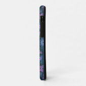 3D フラクタル アート パターン ターコイズ パープル ピンク Case-Mate iPhoneケース (裏面/左)