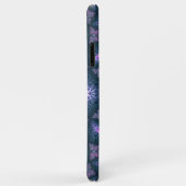 3D フラクタル アート パターン ターコイズ パープル ピンク Case-Mate iPhoneケース (裏面/右)