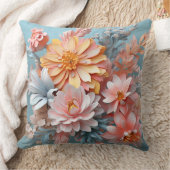 3D フラワーブーケ クッション (ブランケット)