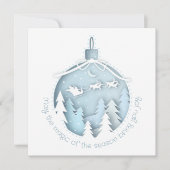 3D ペーパーオーナメント シーズンカード (正面)