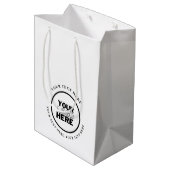 3D ミディアムペーパーバッグ (裏面アングル)