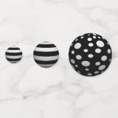 3D モノクロ ボール コンフェッティ (正面)