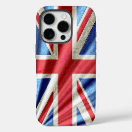 3D ユニオンジャック デザイン iPhone 16 PROケース