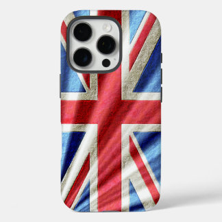 3D ユニオンジャック デザイン iPhone 16 PROケース