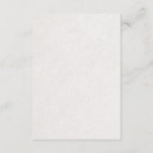 3D ローズ ワイルドフラワー ホワイト エンクロージャーカード (裏面)