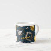 3D 幾何学模様 エスプレッソカップ (正面右)