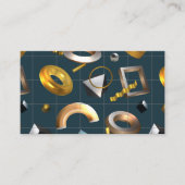 3D 幾何学模様 名刺 (正面)