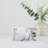 3d_抽象芸術_white-1920x1080、名前、住所1、A... 名刺 (スタンド正面)