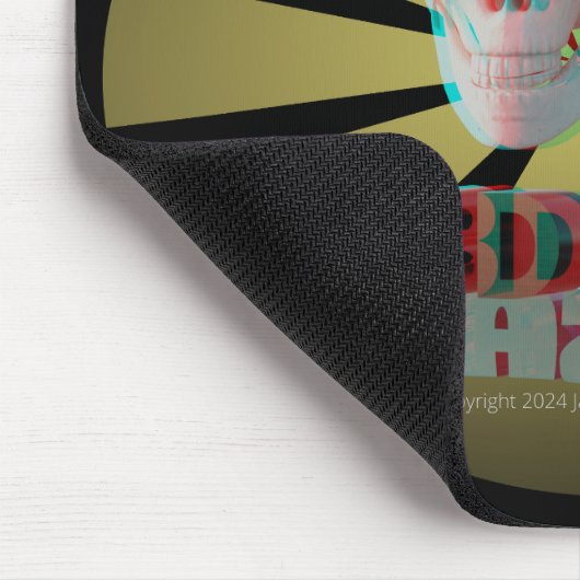 3D 熱狂する マウスパッド (コーナー)