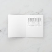 3D 紙のアート 花の母の日 カード (内部)