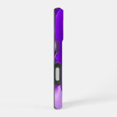 3D 紫色の虹の夢 , エイリアン iPhone 16ケース (右側面)