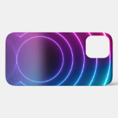 3d，線，ト白熱［赤熱］光を放つンネル，ネオンライト，仮想re Case-Mate iPhoneケース (裏面 (横))