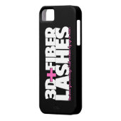 3D + 繊維の鞭 Case-Mate iPhoneケース (裏面左)