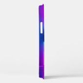 3d、青いピンクの青いスミレ色のネオン抽象芸術背景、ult Case-Mate iPhoneケース (裏面 / 右)