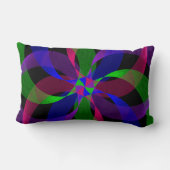 3D 2Dハイブリッド装飾用クッション ランバークッション (裏面)