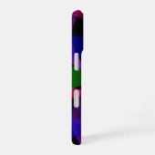 3D 2D 幾何学ハイブリッド iPhone 16 カバー (右側面)