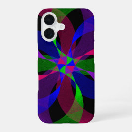 3D 2D Geometric Hybrid iPhone 16 Case iPhone 16ケース