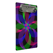 3D 2D Hybrid Geometric Mini Clipboard ミニクリップボード (アングル)