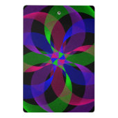 3D 2D Hybrid Geometric Mini Clipboard ミニクリップボード (裏面)