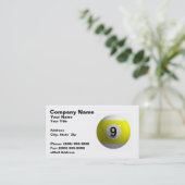 3D 9球 名刺 (スタンド正面)