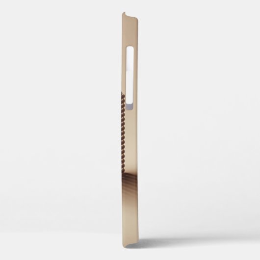 3D Abstract Spheres Cube - Minimalist Beige Phone  Case-Mate iPhoneケース (裏面 / 左)