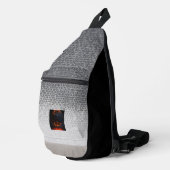 3D AMOLEDデザイン付き微妙なパターン –  スリングバッグ (右コーナー)