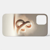 3D Ampersand Symbol - Beige & Neutral Phone Case Case-Mate iPhoneケース (裏面 (横))