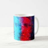 3d anaglyph effect. Covid-mutants. David Apollo. G コーヒーマグカップ (正面右)