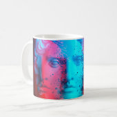 3d anaglyph effect. Covid-mutants. David Apollo. G コーヒーマグカップ (正面左)