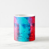 3d anaglyph effect. Covid-mutants. David Apollo. G コーヒーマグカップ (中央)