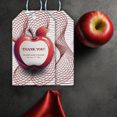 3D Apple of Our Eye Geometric Baby Shower ギフトタグ