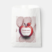 3D Apple of Our Eye Geometric Baby Shower フェイバーバッグ (正面)