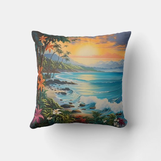 3D beach cushion クッション (裏面)