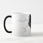 3D Black cat モーフィングマグカップ (左)