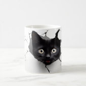 3D Black cat モーフィングマグカップ (中央)