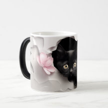 3D Black cat
