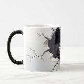 3D Black cat モーフィングマグカップ (左)