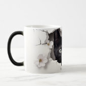 3D Black cat モーフィングマグカップ (左)