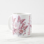 3D-Blush-Bloom-Butterfly-Dream コーヒーマグカップ (正面左)