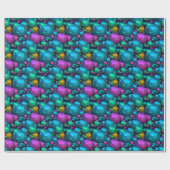 3D CCS2の包装紙 ラッピングペーパー (フラット)