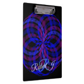 3D Center Flower Petal Geometric Clipboard クリップボード (右)