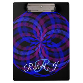 3D Center Flower Petal Geometric Clipboard クリップボード